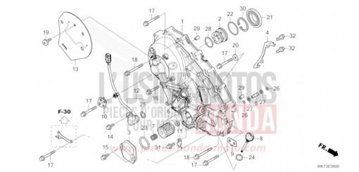 PANNEAU CARTER-MOTEUR D. ADV750R de 2024